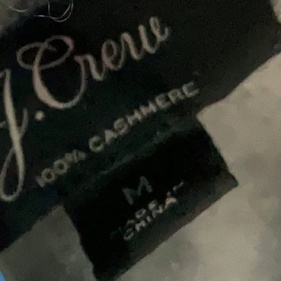 J. Crew Everyday Cashmere Full-Zip Heart Hoodie Sweater - M - Picture 5 of 7